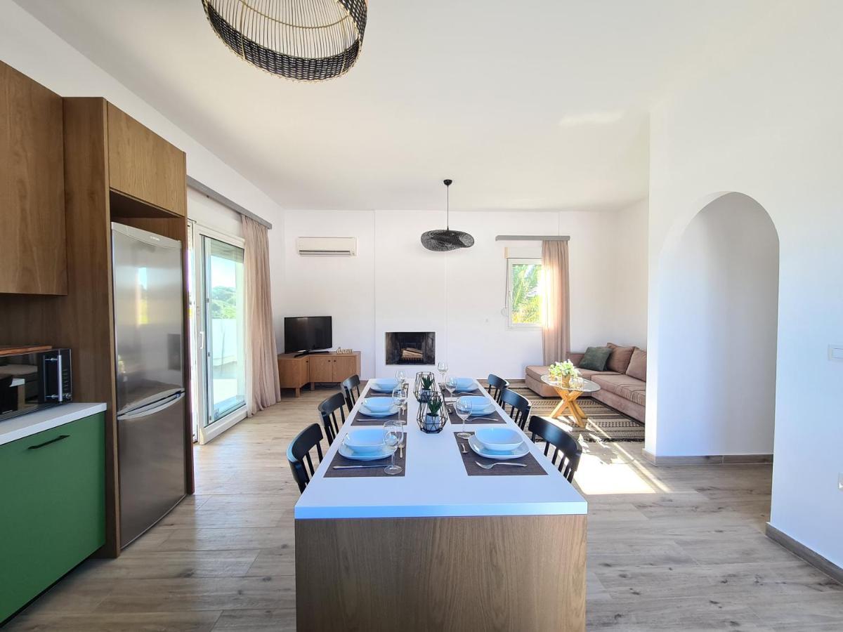 Villa Stamos With Seaview And Private Pool - Partner Of Prasonisi Villas Plimmiri Bagian luar foto